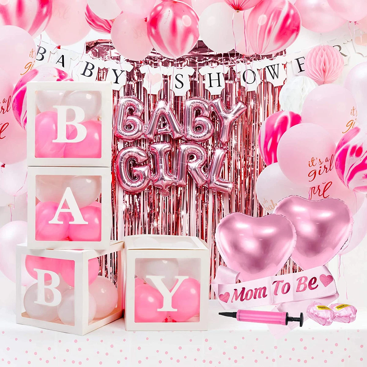 Baby shower cheap stuff for girl