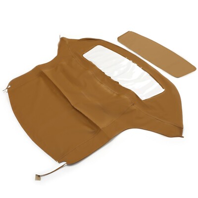 Convertible Soft Top Replacement Tan Fit 1996-2002 BMW Z3 w/Plastic Window