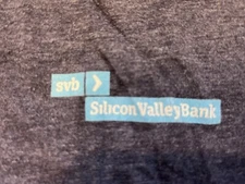 SVB Silicon Valley Bank Logo T-SHIRT Medium We Are United Blue Employee Only M