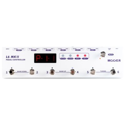 Mooer L6 (MKII) Pedal Controller Programmable Loop Switcher mit 6 Loops, ML6