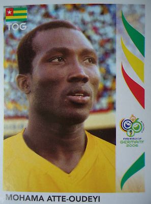 Panini 516 Mohama Atte-Oudeyi Togo FIFA WM 2006 Germany
