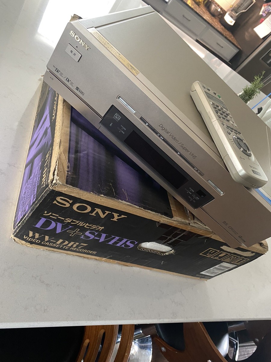 Sony ES WV-DR7 DVCAM/DV/Mini DV/SVHS/VHS Firewire Video Sony ES WV-DR7 DVCAM/DV/Mini DV/SVHS/VHS Firewire Video