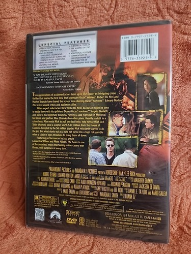 The Score DVD Paramount Pictures Thriller/Action NEW Sealed - Bild 2 von 3