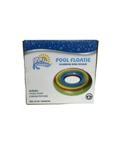 Splash Into Summer Pool Float Ring 27" - Rainbow