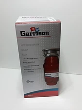 Garrison 3580491 1/3 HP Garbage Disposal Food Waste Disposal - Brand New 