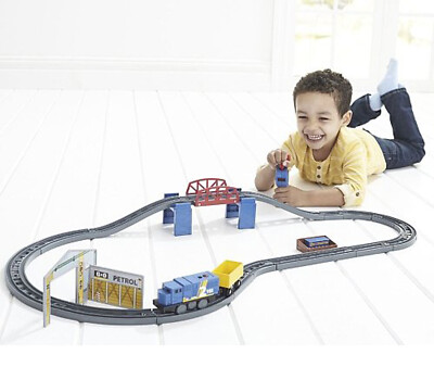 Power Rails RC Powered Train Set Cargo Station 2,2m Gleis Ideal Starterset