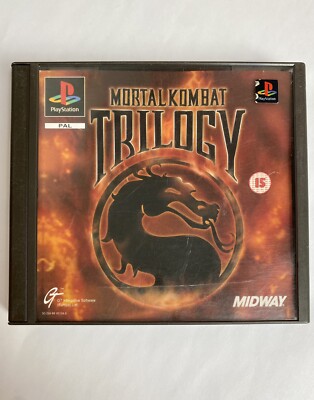 Mortal Kombat Trilogy PLAYSTATION 1 Sony PS1 PAL Black Label