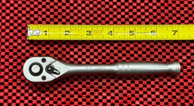MR827 Double Flag Logo Quick Release Ratchet 3/8”Drive Extremely