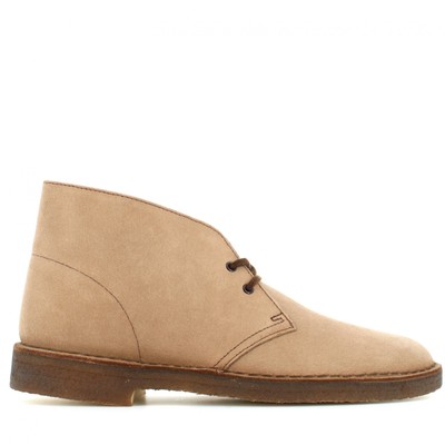 clarks desert boot wolf