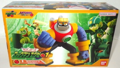 Bandai Shokugan SMP Kit Mega Man EXE 01 GutsMan&Mettaur Model Kit from JPN Rare - Bild 1 von 4