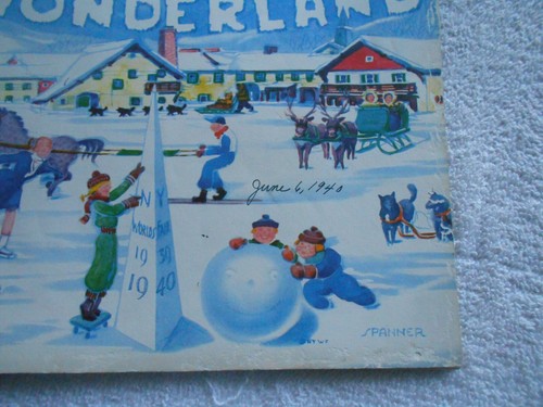 1939-40 N.Y. WORLD'S FAIR ART-DECO SUN VALLEY IDAHO PROMO BOOK + ICE REVUE - Picture 7 of 7