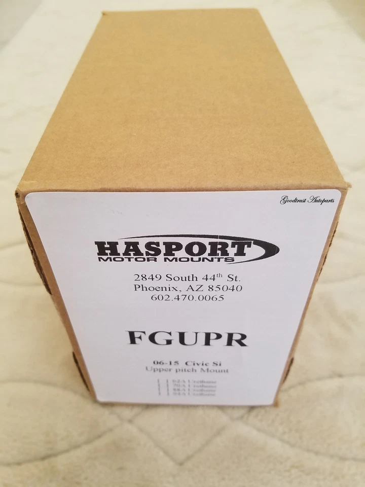 Montaje de paso superior Hasport Mounts 06-15 Civic Si cupé/sedán 13-15 ILX FGUPR-70A Foto 2 de 2