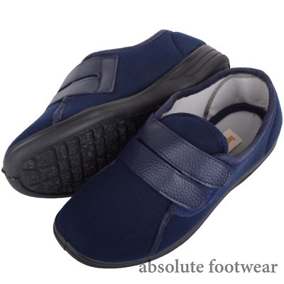 Ladies / Womens EE Wide Fitting Slippers / Shoes with Double Ripper Fastening | eBay