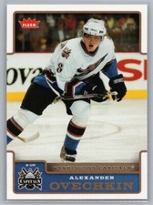 2006 Fleer Hockey #195 Alexander Ovechkin - Second Year