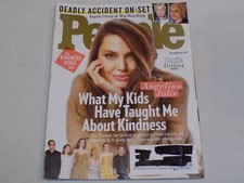 People Magazine November 2021 Angelina Jolie Alex Baldwin Tarek ElMoussa Kravitz