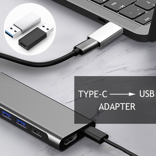 Adapter USB C Adapter USB A Male Converter Charging Data for Smartphone NEW . - Zdjęcie 11 z 13