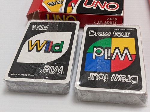 5 Alive Card Game + Uno NEW NOS Mattel 1994 Five From The Makers of Vtg Sealed - Picture 12 of 19
