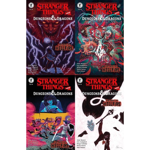 Stranger Things & D&D: Rise of Hellfire (2025) #1 2 3 4 Dark Horse COVER SELECT - Picture 4 of 9
