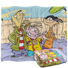 Ed Edd N Eddy Backyard Boys Silky Touch Super Soft Throw Blanket, 50"x60"