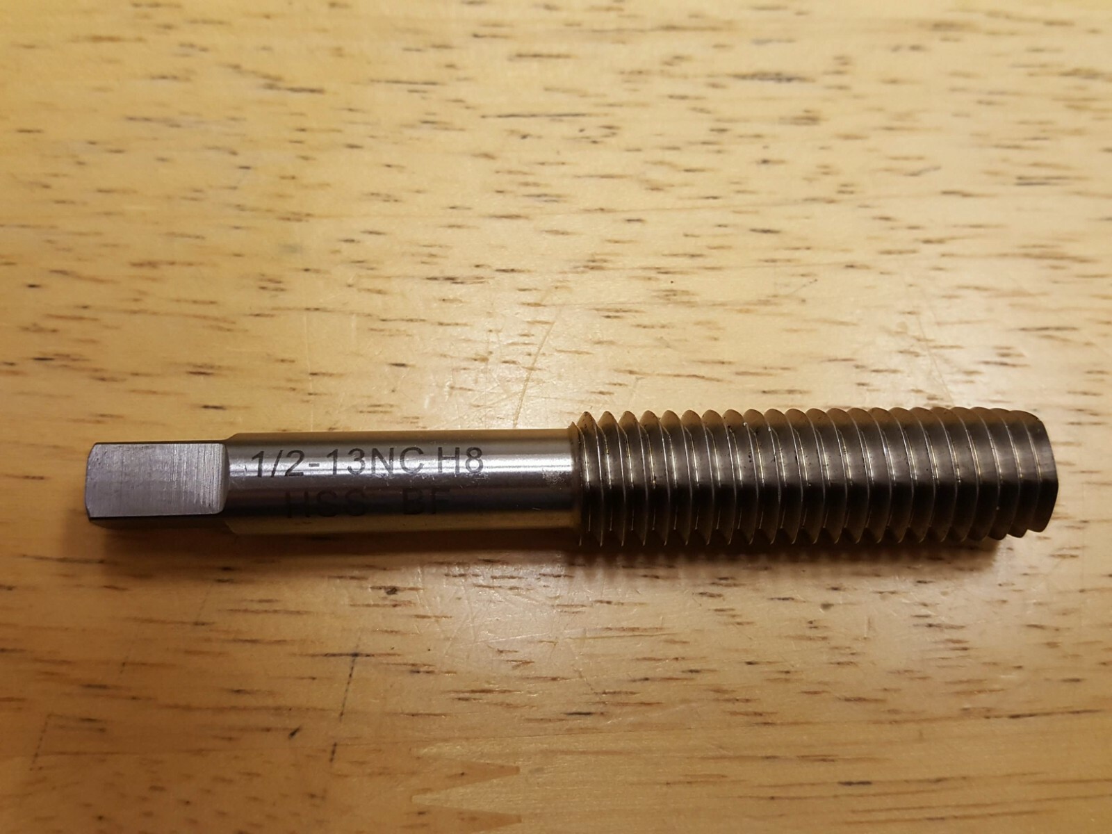 1 - FMT Plug Thread Forming Tap 1/2-13 NC H8 HSS Fluteless Free Shipping USA NEW
