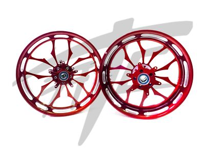 NINJA STOCK SIZE LOLLYPOP RED CONTRAST RECLUSE WHEELS 00-05