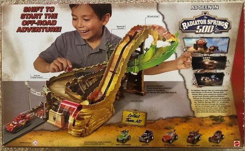 DISNEY PIXAR CARS THE RADIATOR SPRINGS 500 1/2 OFF-ROAD RALLY RACE - NEW IN BOX - Picture 15 of 15