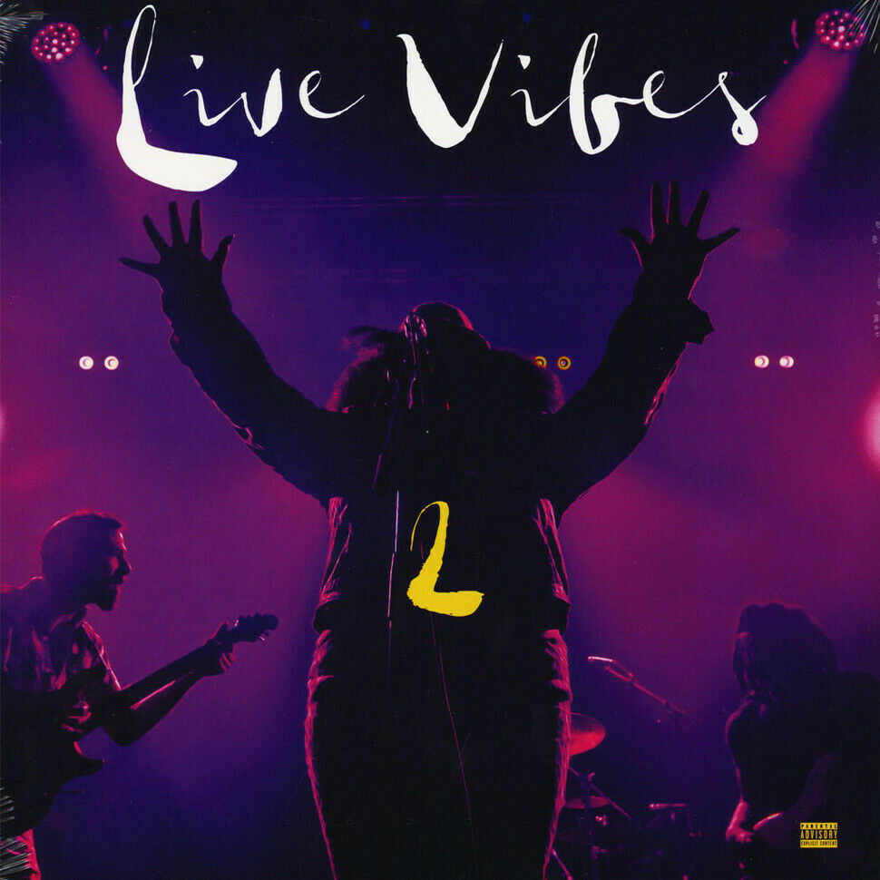 Tank And The Bangas Live Vibes Lp Vinyl Violet & Yellow Splatter Black Friday