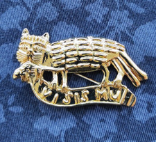 Cat Pilgrim Badge, 14th Century Jewelry, Medieval Cat Pin, Renaissance Fair LARP