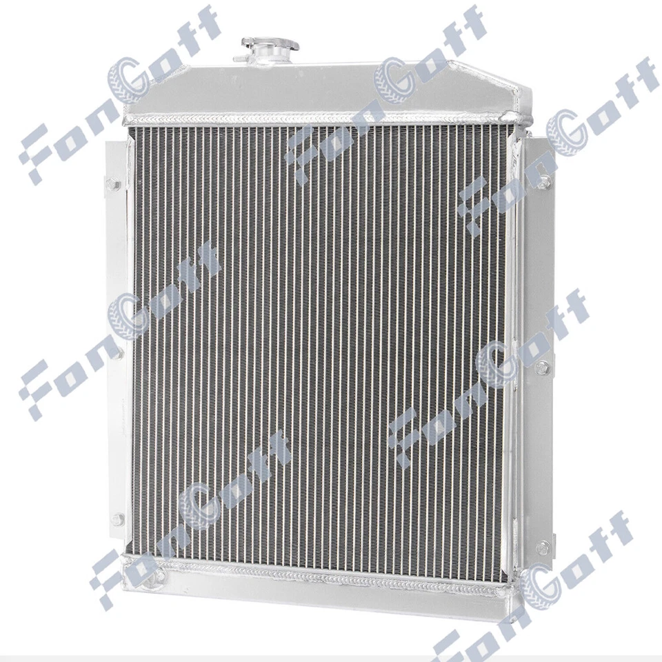 3-Row Radiator+Shroud Fan For 1947-54 49 53 Chevy 3100 3600 3700 3800 3900 4.3L Foto 4 de 4