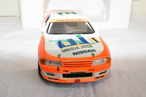 KYOSHO NISSAN SKYLINE GT-R R32 UNISIA JECS HASEMI #1 COMO NUEVO EN CAJA RARO - Imagen 4 de 10