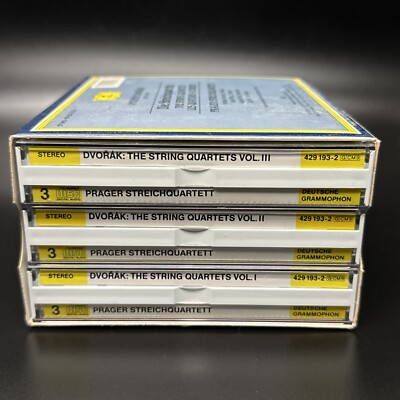 (CD)String Quartets／Prager Streichquartett Dvorak String Quartets, Prager Streichquartett [DG 9 CD Box Set