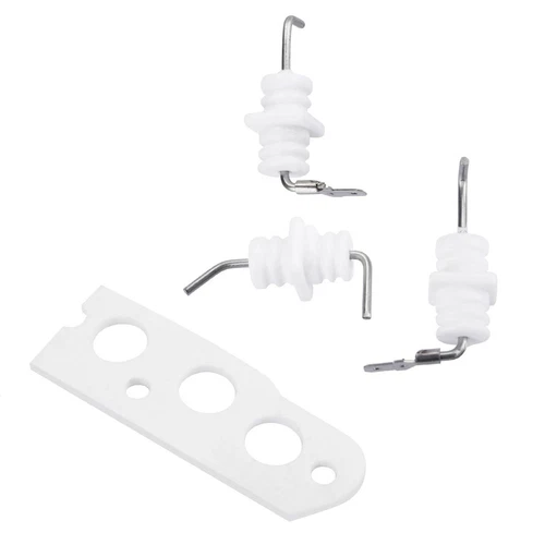 104000192-K Flame Rod Electrode Kit for Rinnai Tankless Water Heater Replacement