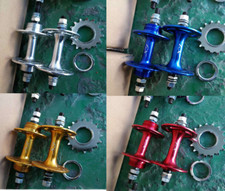 Fixie FixedGear Bike Bicycle Front Rear Back Riding Hubs Ball Bearing 32H 17T