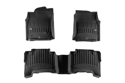 Tappetino da bagagliaio per tutte le stagioni in TPE per Toyota 4Runner 7 posti 2010-2026 - Impermeabile, resistente, facile da pulire - Skræddersyet Tappetino da bagagliaio montato