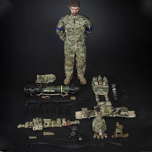 Mini Times Toys 1/6 M047 Camouflage Uniform Soldaten männlich 12" Actionfigur Puppe - Bild 9 von 14
