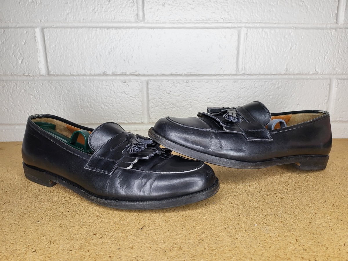 Salvatore Ferragamo Shoes Mens 11.5B Black Leather Gancini Loafers Lug Sole Salvatore Ferragamo 12 (45) New | Mercari main image 4