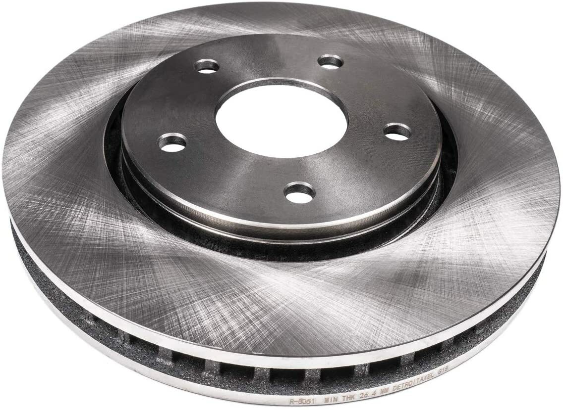 Komplettes Bremsen-Set Für Honda Ridgeline 2006–2014 – 8 Keramik-Bremsbeläge & 4 Gebohrte/schlitzte Rotoren – Für Kürzere Bremswege & Weniger Lärm
