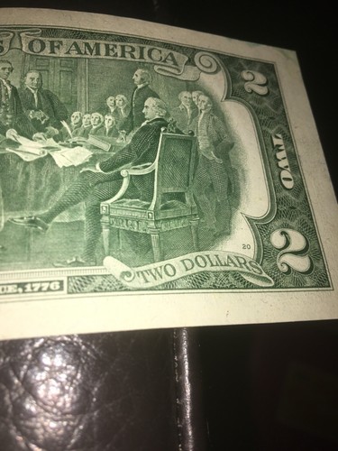 $2 US Bill 1976 B New York Circulated B10021095A - Picture 7 of 8