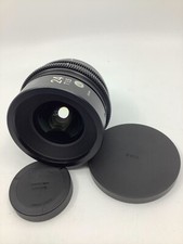 Sigma Cine 24mm T1.5 FF Prime EF - Fair Condition; Image shifts slightly