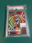 2020 Panini Phoenix Tom Brady Fire Burst #35. PSA 9 MT G0000609