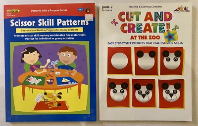 PATTERNS WITH A PURPOSE SCISSOR SKILL PATTERNS + CUT & CREATE AT THE ZOO LOT 2