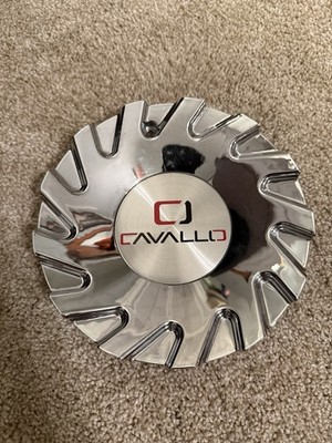 Cavallo Chrome Center Cap. C262L175S one used cap