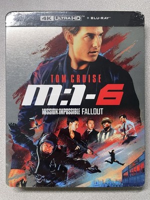 Mission : Impossible - Fallout 4K Blu-ray Steelbook Neu Deutsch M:I 6