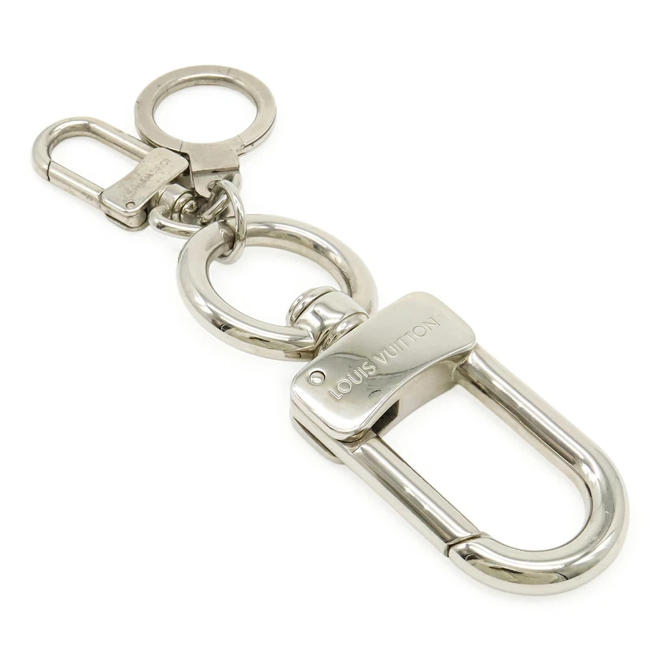 LOUIS VUITTON Anocle Muskton TagliaXL Portachiavi Charm Metallo Argento - Immagine 2 di 4