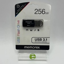 New Memorex USB Flash Drive 256GB 10MB/s U1 USB-A Flash Drive FHD