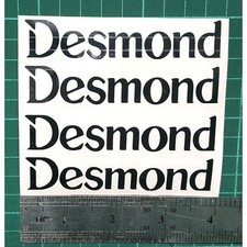 Desmond Regamaster Evo Ii Decal Wheels Replacement Sticker Top Quality New Desmond Regamaster Evo Ii Decal Wheels Replacement Sticker Top Quality New