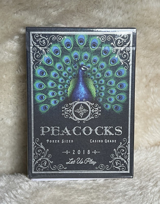 Peacocks Playing Cards by Rocsana Thompson & Phillip Smith - USPCC