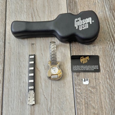 Gibson Les Paul Custom Gold Tone Watch Working Read