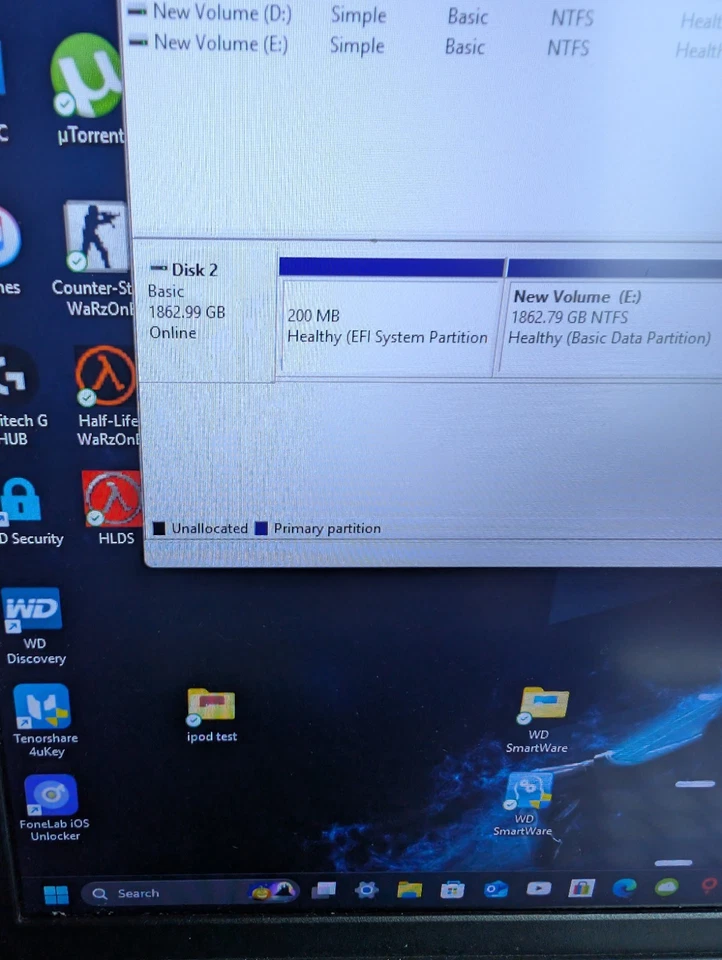 G Drive 2TB Portable Hard Drive, please read descripton  - Image 3 of 4