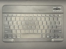 Unbranded Universal Slim Portable Wireless Keyboard W/O Type B Charger TESTED
